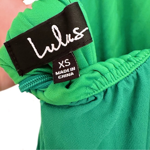 Lulus Mythical Kind of Love in Kelly Green Maxi Dress Size XS Discontinued Color - Picture 10 of 11